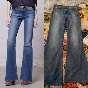 Anthropologie J Brand Valentina High Rise Flare